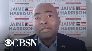 Democrat Jaime Harrison on his close race against Senator Lindsey Graham in South Carolina