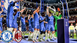 CHELSEA VS AC MILAN - UEFA Champions League Final - Full match & Gameplay