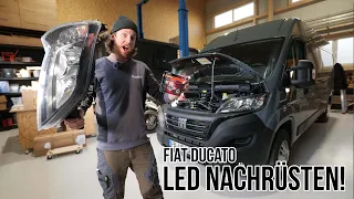 💡 OSRAM LED H7 Nightbreaker in Fiat Ducato Serie 8 Campervan nachrüsten! Lohnt es sich?! 🤷🏼‍♂️