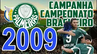 Campanha do Palmeiras no Campeonato Brasileiro de 2009 - Todos os Jogos