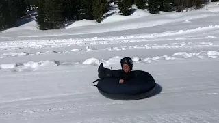 Chase Tubing at Sasquatch Mountain