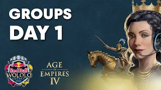 Day 1 Groups Age of Empires IV | Red Bull Wololo Legacy