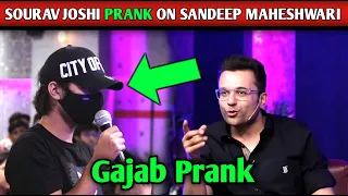 Sourav Joshi Prank On Sandeep Maheshwari #Short #youtubeshorts #shorts