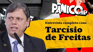 ASSISTA À ENTREVISTA COM TARCÍSIO DE FREITAS NA ÍNTEGRA