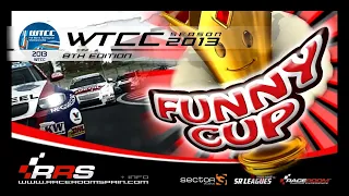 RaceRoom Spain 🏆 FUNNY CUP WTCC 2013 🏁 Race 1 Monza GP (2020)