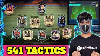 541 Formation Masterclass in FIFA MOBILE || How to Use || Gameplay Tactics || Pros & Cons
