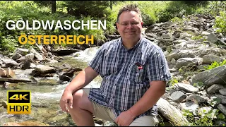 Goldwaschen Österreich - Auf der Suche nach Gold in einem neuen Bach