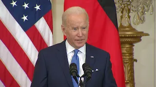 Si la Russie envahit l'Ukraine, "il n'y aura plus" de gazoduc Nord Stream 2 (Biden) | AFP