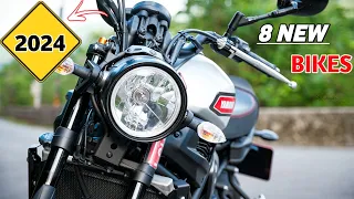 INDIA में LAUNCH होगी 08 NEW BIKES || 8 UPCOMING Bikes 2024 ||