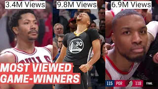 The Most Viewed Game Winners!