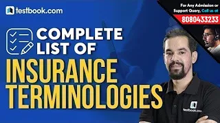 List of Insurance Terminologies | Insurance and Financial Market Awareness for LIC Assistant Mains