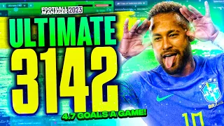 THE ULTIMATE 3-1-4-2 (4.7 Goals Per Game) FM23 Tactics!  | Football Manager 2023 Tactics