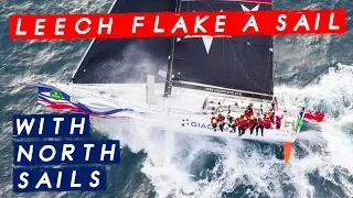 Learn How To Leech Flake a Sail with North Sails - Tips to look after your Sails