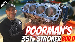 This Poorman's 351w Stroker Build IS A Forgotten Powerhouse 💪