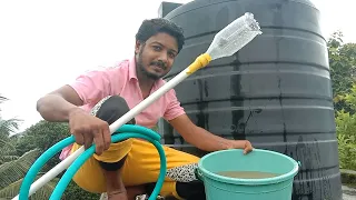 Water Tank Cleaning | Sintex Cleaning Easy Method | How To Make A Tank Cleaner At Home
