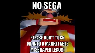 Eggman gets turned into a marketable misshapen lego