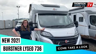 NEW 2021 | Burstner Lyseo 736, Island Bed - Motorhome Tour and review