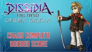 Dissidia FF Opera Omnia JP - Jack CHAOS Complete 999999 Score!