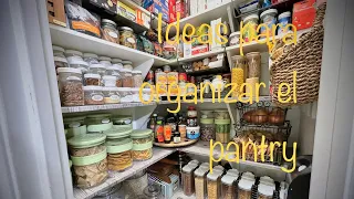 Ideas para organizar el pantry/ alacena