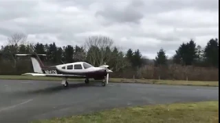 Piper Turbo Arrow IV Landing at Carrickmore