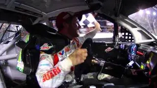 NASCAR | In-car camera of Dale Earnhardt Jr. Daytona 500 win