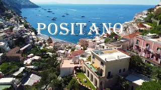 Spectacular views of Positano, Amalfi Coast - Italy l Drone Video 4K