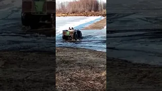 (2024) Переправа через р. Кеть.-  Мы первые!/Crossing the river Katie. - We are the first!