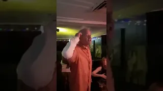 Bill Murray singing in Irish pub