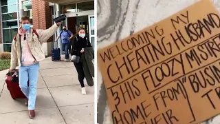 Woman Makes Hilarious Embarrassing Sign for Airport Pick Up