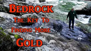 The type of bedrock is very important to gold recovery, I explain why in this video.