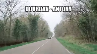 Dourdan - Antony 4K- Driving- French region
