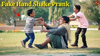 Hand Shake Prank - Funny Reactions | New Talent