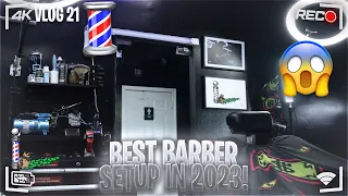The Best Unique Barber Setup In 2023 😱💈 (16 Year Old Barber !! )