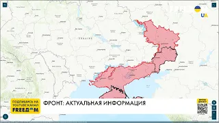 Карта войны: ночные атаки РФ на Харьков, ситуация на Донбассе