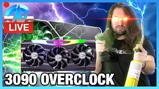 LIVE: RTX 3090 Overclocking (Air & Liquid Nitrogen)