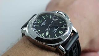 Pre-Owned Panerai Luminor GMT PAM 063 C-Series Luxury Watch Review