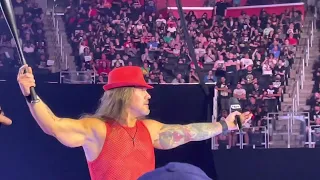 Chris Jericho speaking to the crowd at Detroit (Unaired) - AEW Dynamite: Blood & Guts 2022