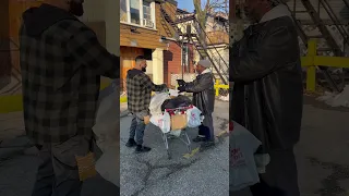 HOMELESS MAN GETS LIFE CHANGING BLESSING BUT WHAT HE PROMISED ME BROKE US ALL 💔 #shorts