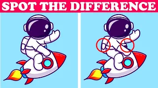 🤔 👀Spot the Difference: Space Edition 🧠  | Find The 2 Differences