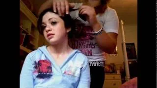 Kristin & Sabrina Messy Bun Hair Tutorial by Krystal Ice Styles