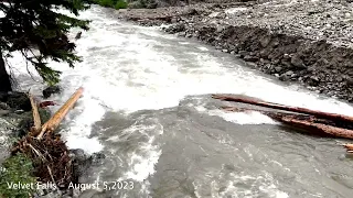 Middle Fork of the Salmon Velvet Falls August 5, 2023