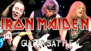 Dave Murray VS Adrian Smith VS Janick Gers GUITAR BATTLE !