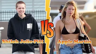 Apple Martin (Gwyneth Paltrow's Daughter) Vs Shiloh Jolie-Pitt Transformation ★ From 00 To 2023