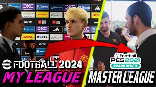 eFootball 2024 MyLeague BETTER than PES Master League? The NEXT Master League could be the BEST yet!