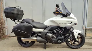 Прохват на МОТОЦИКЛЕ после ТО Honda CTX 700