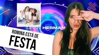 📺  ROMINA ESTÁ DE FESTA | 🤱Romina resistió al debate de Gran Hermano