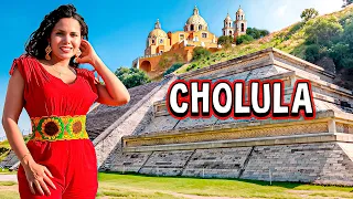 CHOLULA, Puebla | Pueblito Mágico, Comida y la Pirámide + GRANDE del mundo