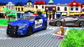 Transformers Stopmotion Police Barricade & LEGO Arcade Game Final!