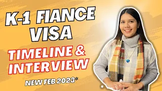 K-1 Fiance Visa Timeline & Interview Questions | #usimmigration | CR-1 K-1 | #greencard