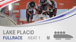 Lake Placid | 4-Man Bobsleigh Heat 1 World Cup Tour 2014/2015 | FIBT Official